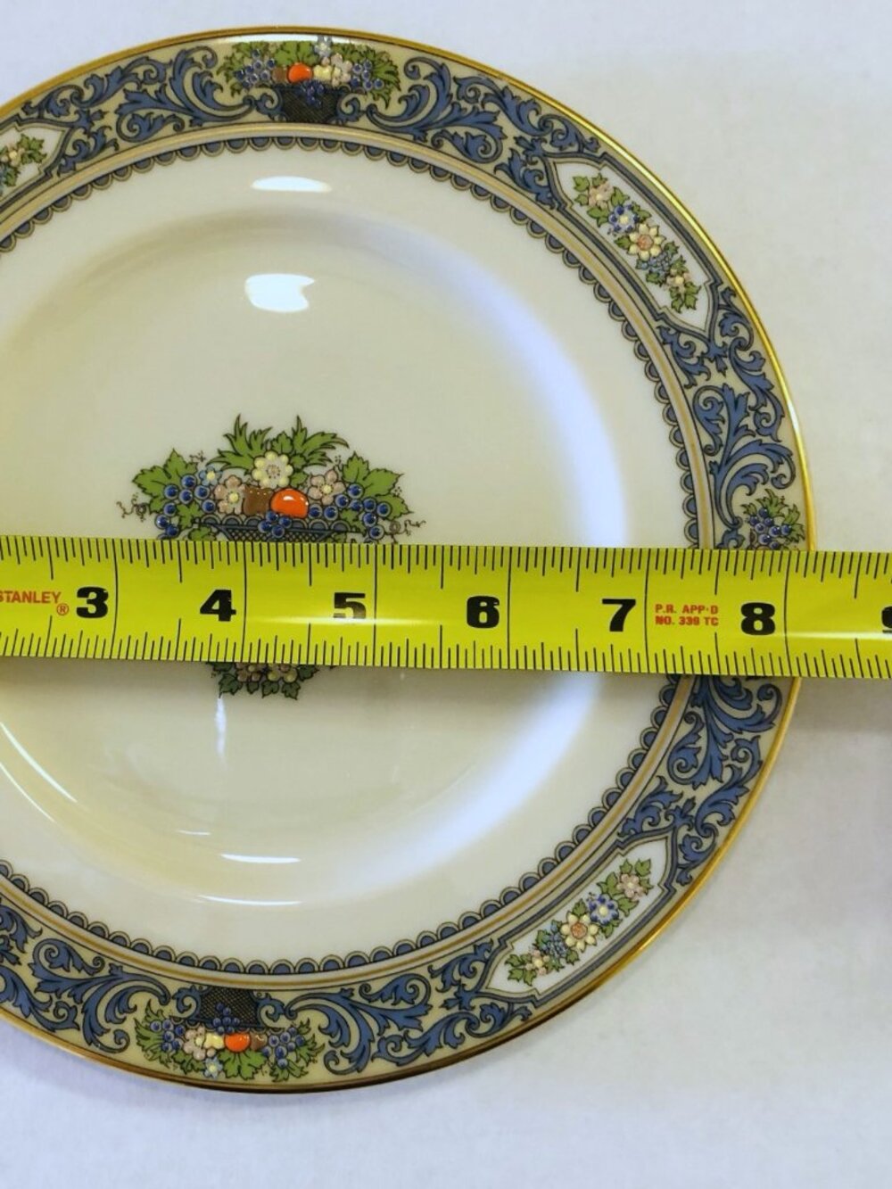 Lenox Autumn Presidential Collection Salad Dessert Plates 8.25 Set Of 5 USA - Picture 5 of 9